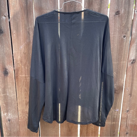 HYFVE | Women’s Black Long Sleeve Blouse - Picture 6 of 7